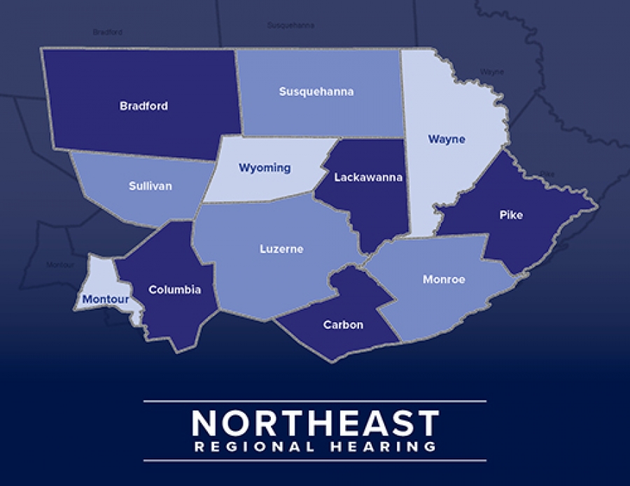 Date Change: Northeast PA Redistricting Regional Hearing - October 18, 2021
