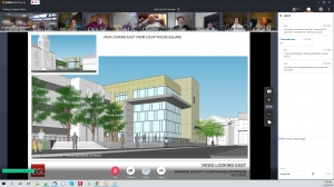 Public meeting discussing the Courthouse Expansion project (Monroe County)