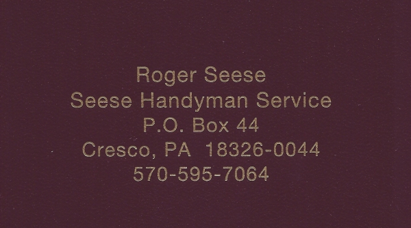 Seese Handyman Service