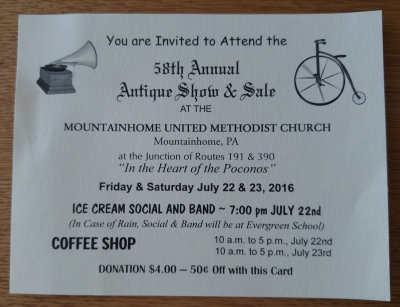 58th Annual Antique Show &amp; Sale