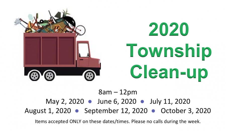 2020 Township Clean-up Schedule