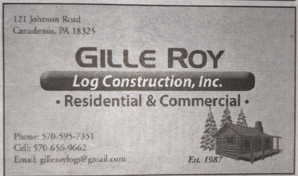 Gille Roy Log Home Construction