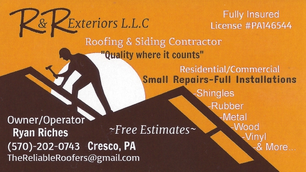 R&amp;R Exteriors, LLC