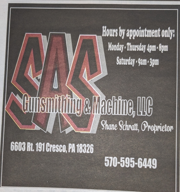 SAS Gunsmithing &amp; Machine, LLC
