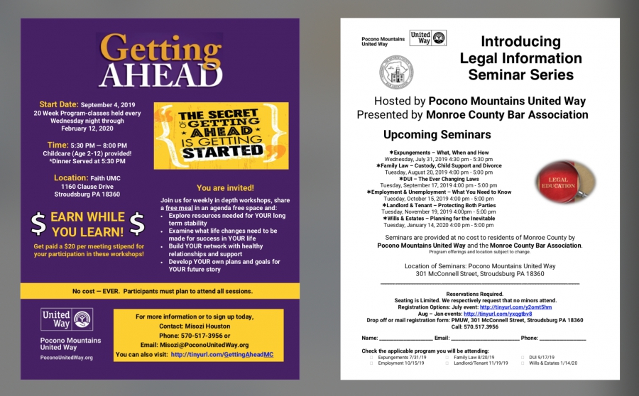 Free Seminars Provided By United Way 2019 2020