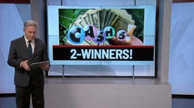 Supermarket sells two winning lottery tickets with the same numbers