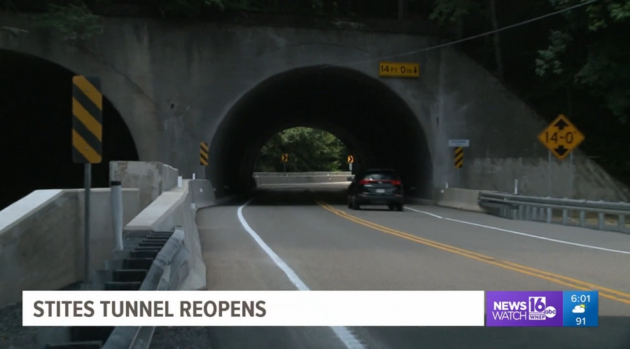 Stites Tunnel open after long construction project